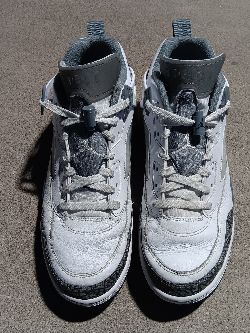 NIKE AIR JORDAN Spizike Low White/Cool Grey/Anthracite FQ1759-102 Sneakers SZ 12